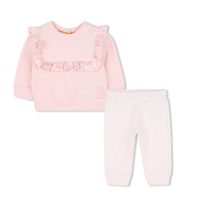 Set aus Sweatshirt + Hose KENZO KIDS MÄDCHEN