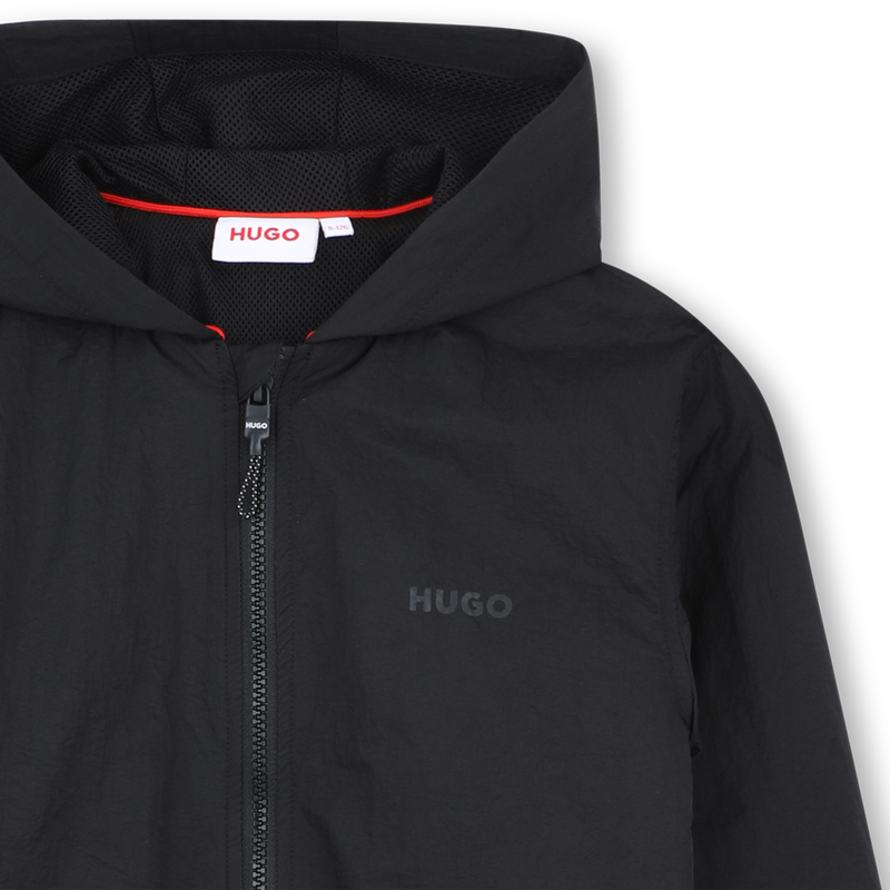 WINDJACKE MIT KAPUZE HUGO 
                        JUNGE