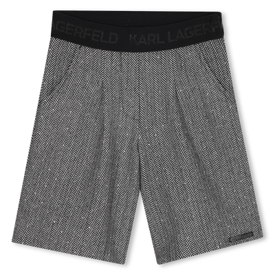 Gestrickte Bermudashorts KARL LAGERFELD KIDS M&Auml;DCHEN