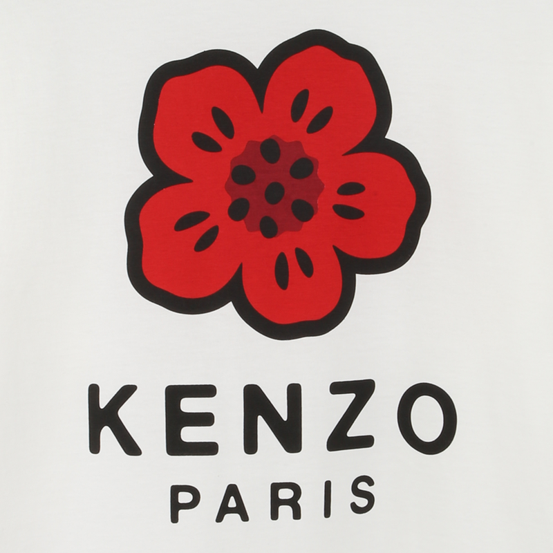 Lang&auml;rmeliges T-Shirt aus Jersey KENZO KIDS 
                        UNISEX