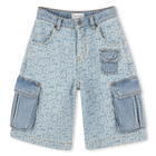 Jeans-Bermudas mit Taschen MARC JACOBS 
                    JUNGE