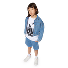 Kurze Jeanshose HUGO 
                    M&Auml;DCHEN