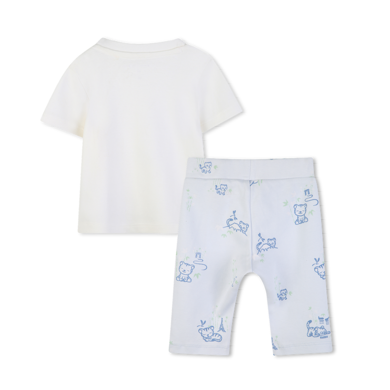 SET AUS T-SHIRT UND HOSE KENZO KIDS 
                        JUNGE