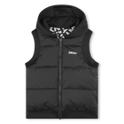 &Auml;rmellose Kapuzen-Daunenjacke DKNY 
                    UNISEX