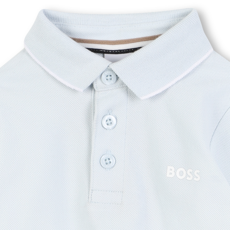 Lang&auml;rmeliges Poloshirt BOSS 
                        JUNGE