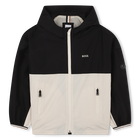 Zweifarbige Windjacke BOSS 
                    JUNGE