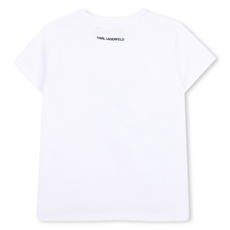 T-Shirt mit kurzen &Auml;rmeln KARL LAGERFELD KIDS 
                        M&Auml;DCHEN