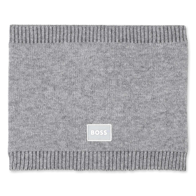 Halsw&auml;rmer mit Abzeichen BOSS JUNGE