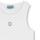 Gerippter tank KENZO KIDS 
                    M&Auml;DCHEN