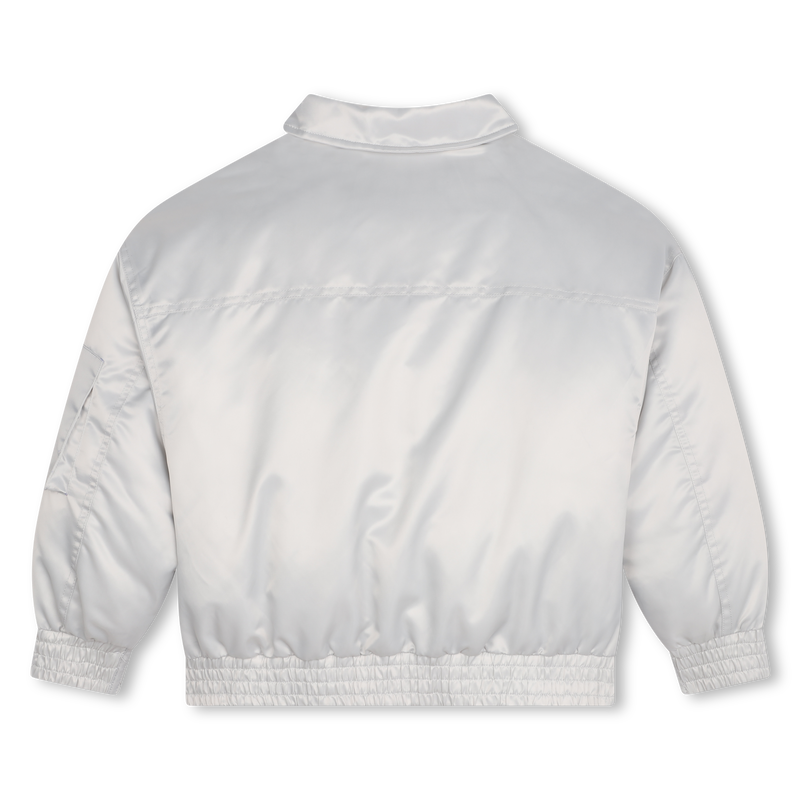 Zipper-Jacke mit Satin-Effekt DKNY 
                        M&Auml;DCHEN