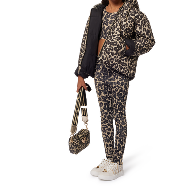 Leggings mit Animalprint MICHAEL KORS M&Auml;DCHEN
