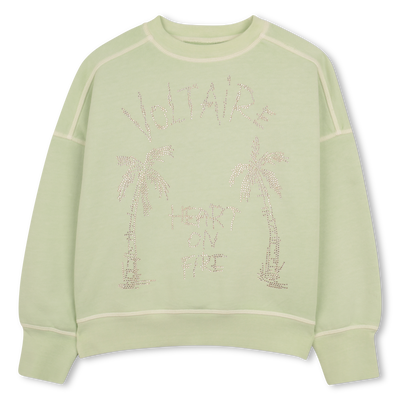 SWEATSHIRT MIT RUNDHALSAUSSCHNITT ZADIG & VOLTAIRE M&Auml;DCHEN