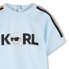 Set aus t-shirt und shorts KARL LAGERFELD KIDS 
                    JUNGE