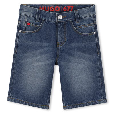 DENIM-BERMUDASHORTS HUGO JUNGE