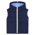 &Auml;rmellose Daunenjacke, MARINE, hi-res