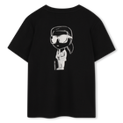 Kurz&auml;rmeliges t-shirt KARL LAGERFELD KIDS 
                    JUNGE