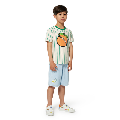 Bestickte Bermudas KENZO KIDS JUNGE