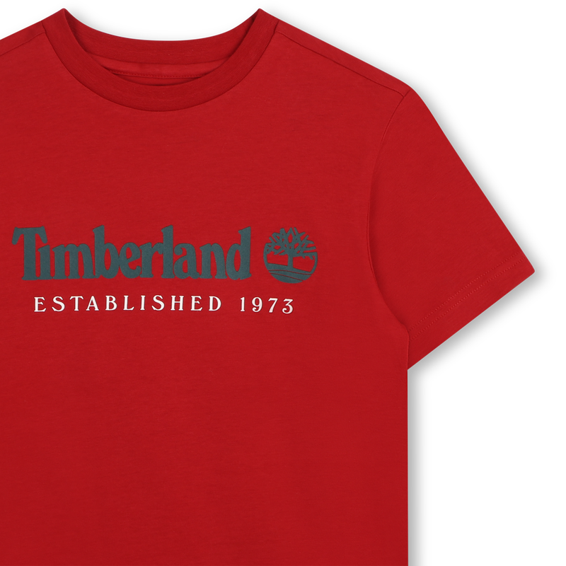 Kurz&auml;rmeliges t-shirt TIMBERLAND 
                        JUNGE