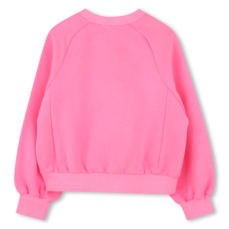 Gef&auml;rbtes Molton-Sweatshirt BILLIEBLUSH 
                        M&Auml;DCHEN