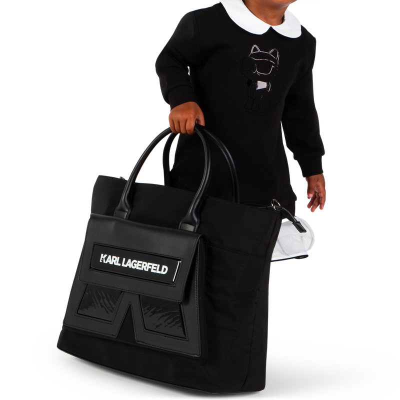 Kleid mit T&uuml;t&uuml; KARL LAGERFELD KIDS 
                        M&Auml;DCHEN