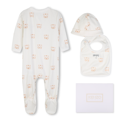 Pyjama-Set mit M&uuml;tze und L&auml;tzchen KENZO KIDS JUNGE