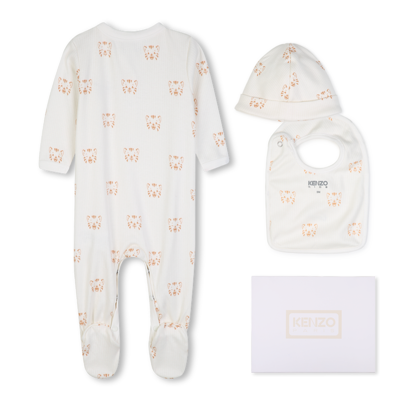 Pyjama-Set mit M&uuml;tze und L&auml;tzchen KENZO KIDS 
                        JUNGE