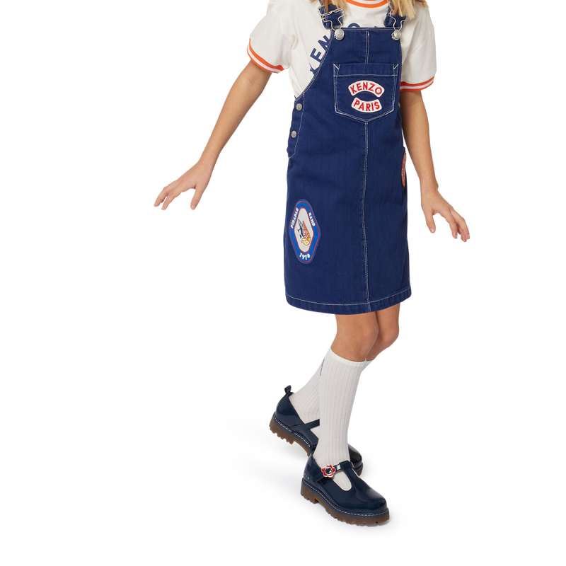 Leder-Ballerinas mit Schnalle KENZO KIDS 
                        M&Auml;DCHEN