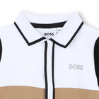 Dreifarbiger Polo-Pyjama BOSS 
                    JUNGE