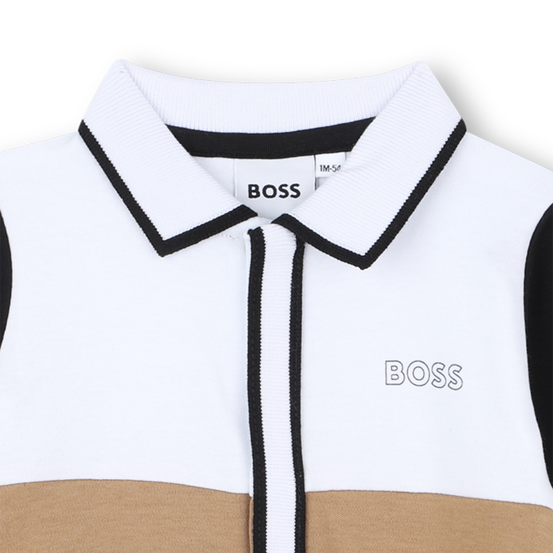Dreifarbiger Polo-Pyjama BOSS 
                        JUNGE