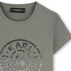 T-Shirt mit Illustrationen KARL LAGERFELD KIDS 
                    M&Auml;DCHEN