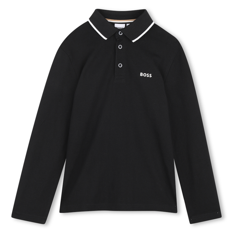 Langarm-Polo BOSS 
                        JUNGE