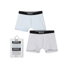 2er-Pack Boxershorts aus Jersey, MELIERTES GRAU, hi-res