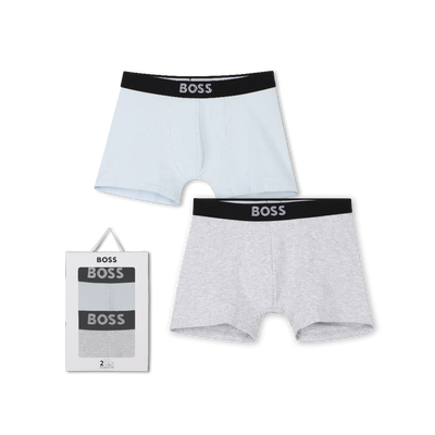 2er-Pack Boxershorts aus Jersey BOSS JUNGE