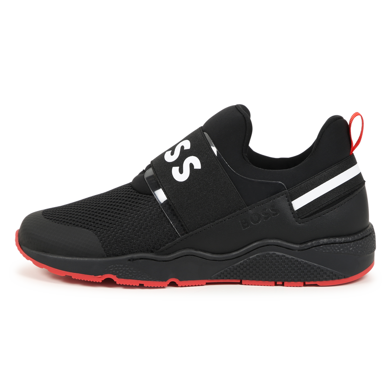 Sneakers aus Materialmix BOSS 
                        JUNGE