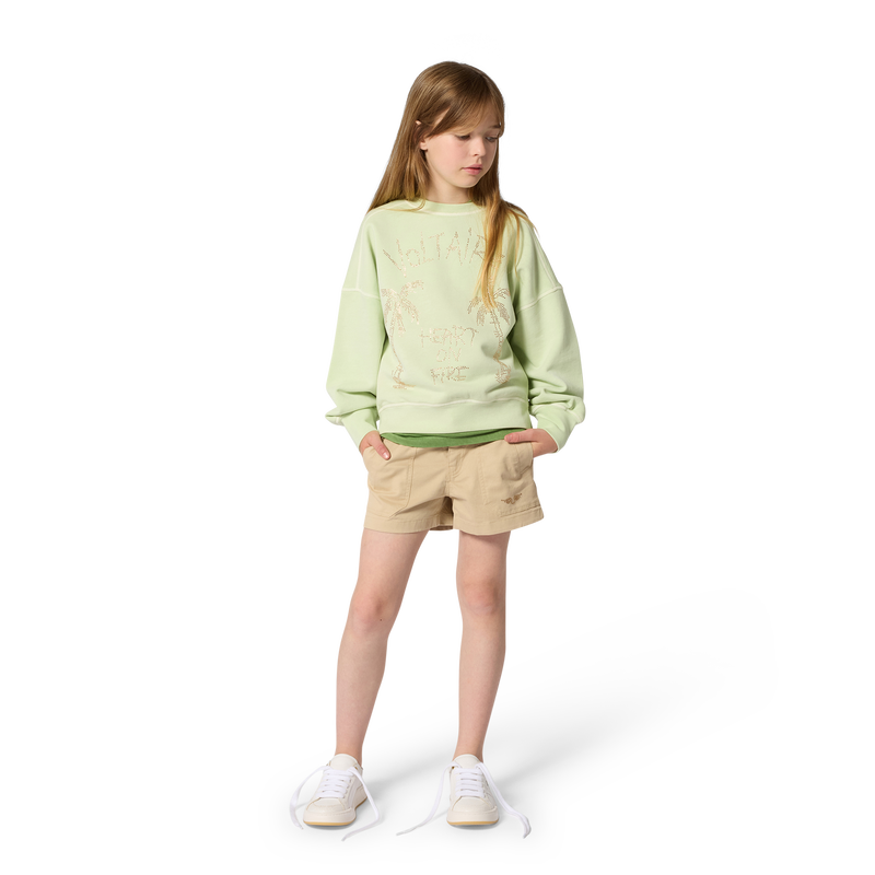 SWEATSHIRT MIT RUNDHALSAUSSCHNITT ZADIG & VOLTAIRE 
                        M&Auml;DCHEN