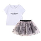 Set aus t-shirt und rock KARL LAGERFELD KIDS 
                    M&Auml;DCHEN