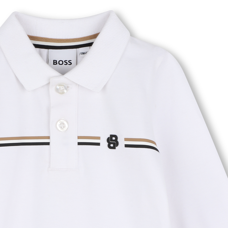 Langarm-Polo BOSS 
                        JUNGE