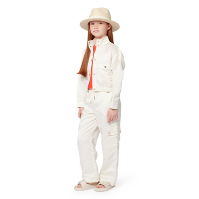 Kurzes Baumwoll-T-Shirt MICHAEL KORS M&Auml;DCHEN