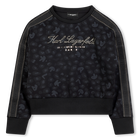 Sweatshirt aus doppeltem Jersey KARL LAGERFELD KIDS 
                    M&Auml;DCHEN