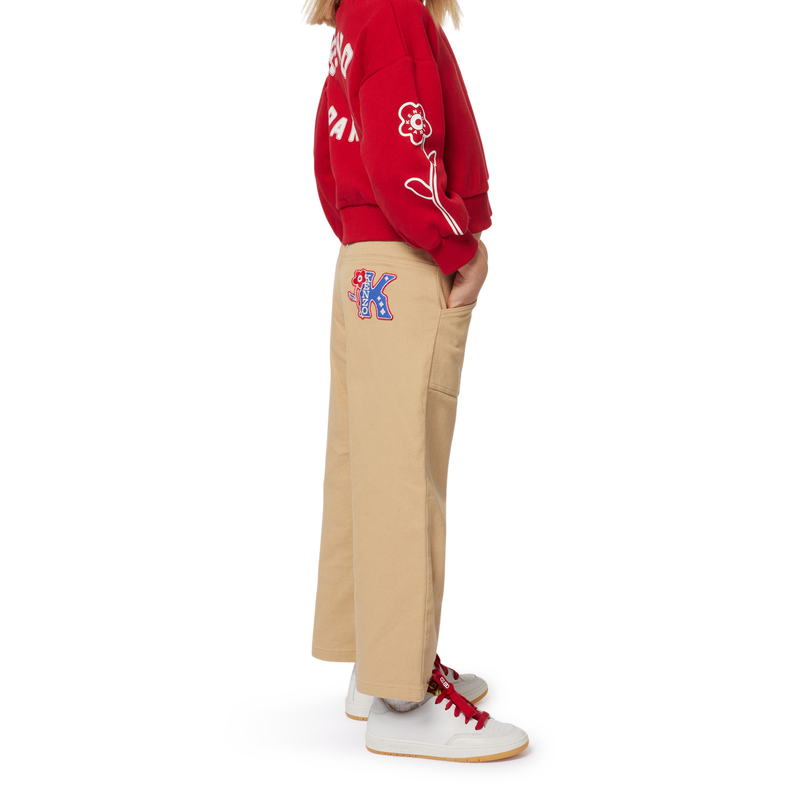 Schlaghose aus Baumwolle KENZO KIDS 
                        M&Auml;DCHEN