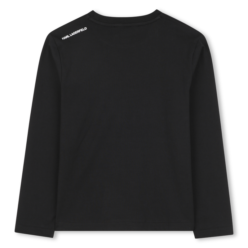 Langarm-T-Shirt KARL LAGERFELD KIDS 
                        JUNGE