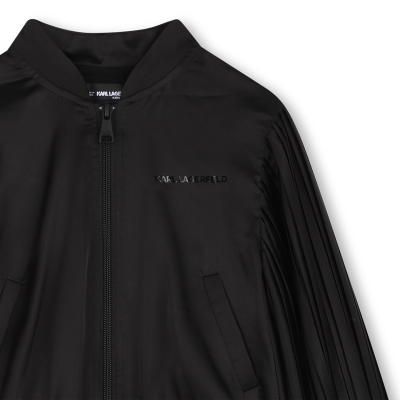 Jacke mit plissierten &auml;rmeln KARL LAGERFELD KIDS 
                        M&Auml;DCHEN
