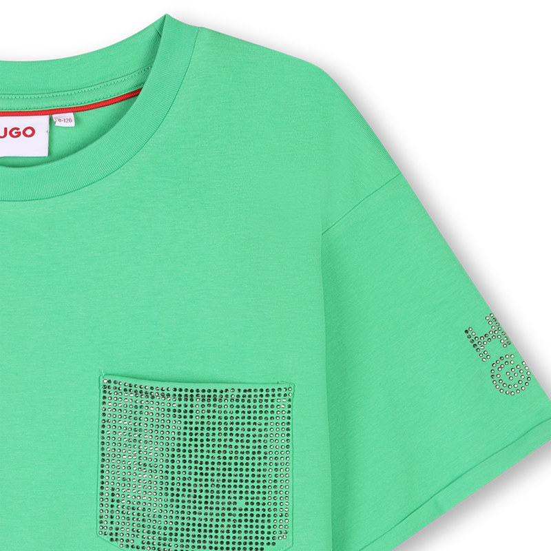 Kurzarm-Shirt HUGO 
                        M&Auml;DCHEN