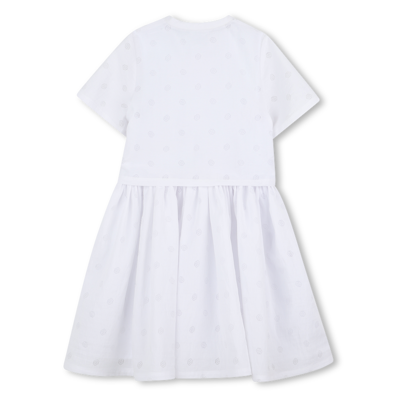 Kurz&auml;rmeliges Kleid BOSS 
                        M&Auml;DCHEN