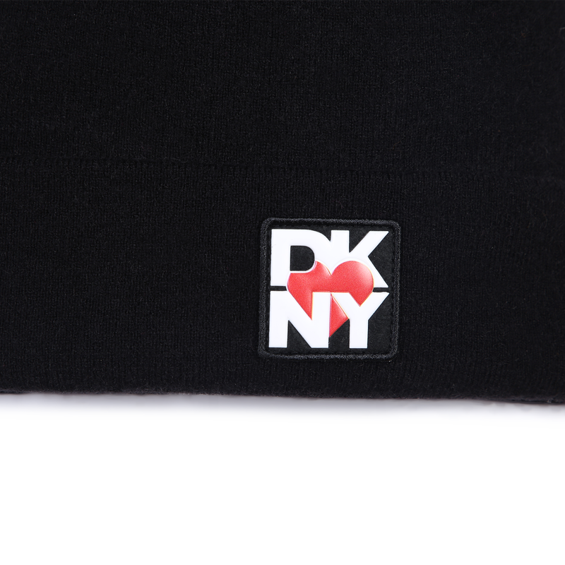 Strickm&uuml;tze mit Umschlag DKNY 
                        M&Auml;DCHEN