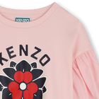 T-Shirt aus zwei Materialien KENZO KIDS 
                    M&Auml;DCHEN