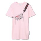 Kurz&auml;rmeliges Baumwollkleid MARC JACOBS 
                    M&Auml;DCHEN
