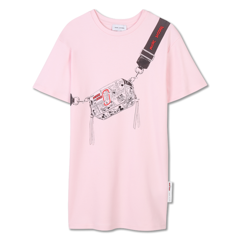 Kurz&auml;rmeliges Baumwollkleid MARC JACOBS 
                        M&Auml;DCHEN