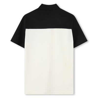 Poloshirt mit Farbblockmuster BOSS JUNGE