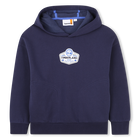 Fleece-Kapuzenpullover, MARINE, hi-res